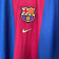  FC Barcelona Nike 1998 - 1999 Football Shirt Home Size L Red Blue Made in Portugal