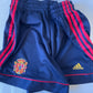 Spain Adidas 1998 - 1999 Home Football Shorts Size M Made in England Blue