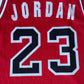 Vintage 90's Michael Jordan Chicago Bulls Champion No 23 Jersey Red Size M Made in Italy
