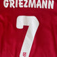 Atletico Madrid Antoine Griezmann Nike 2015 - 2016 Home Football Shirt Trade Online + 500 Size M Red White Blue Dri-Fit