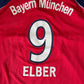 Vintage Bayern Munchen Munich Giovane Elber #9 Adidas Football Shirt Home 1999 200 2001 Size L Red Blue Opel
