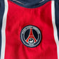 PSG Paris Saint Germain Nike Total 90 2005 - 2006 Home Football Shirt Red Blue Thomson Size L