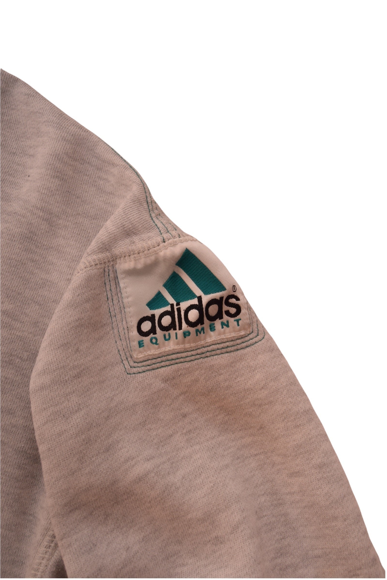 Vintage 90's Adidas Equipment Sweatshirt Crew Neck Grey Size XL