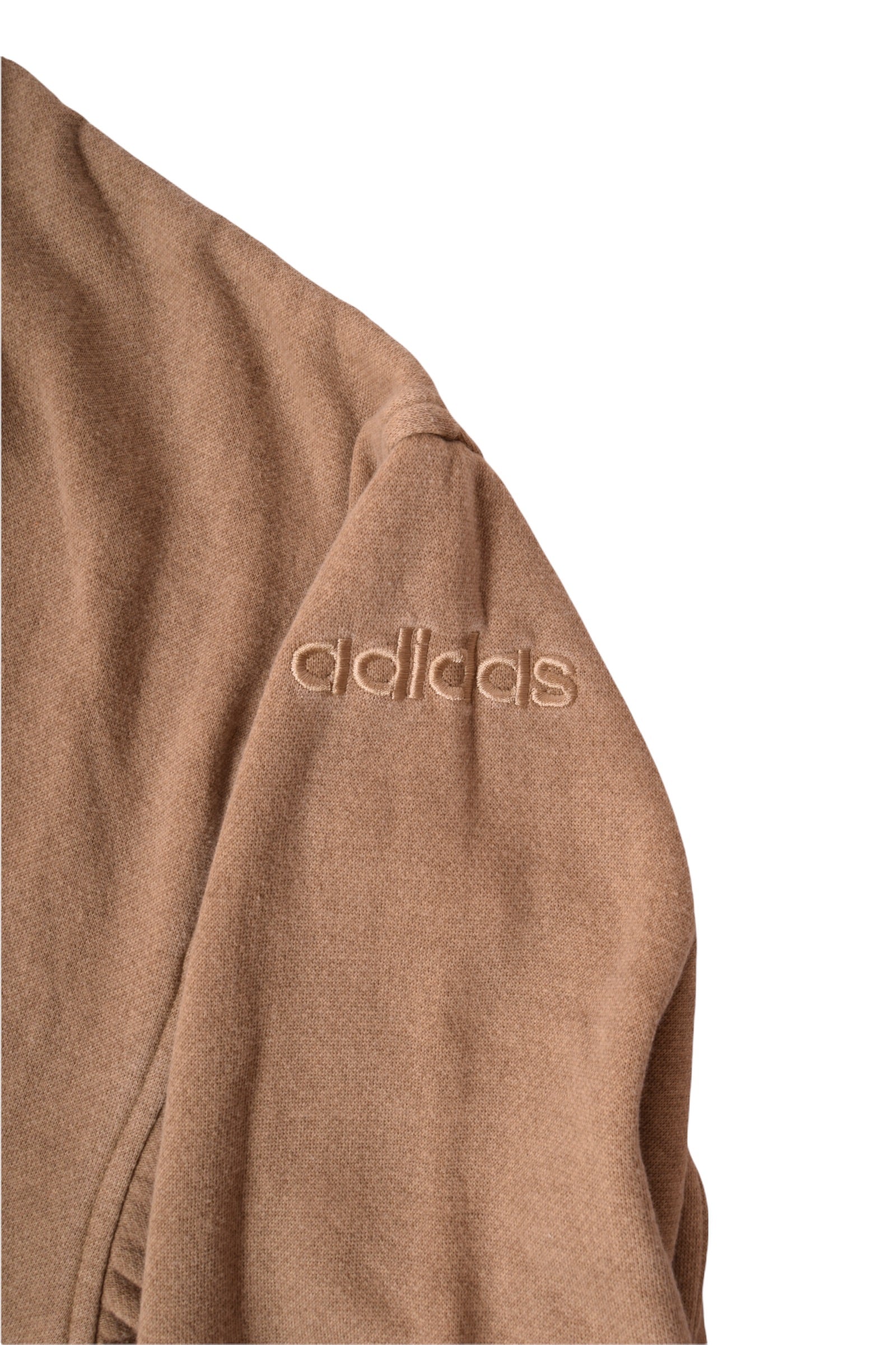 Vintage 90's Adidas Sweatshirt Crew Neck Brown Size XL-XXL