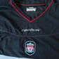 Liverpool Reebok 2002-2003 Away Football Shirt Carlsberg Black Size XL HidroMove