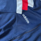 Vintage 90's Adidas Jumpsuit Overall Blue White Red Size M