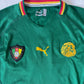 Cameroon Puma 2002-2003 Home Football Shirt Green Size XL