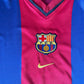 FC Barcelona Nike 1999 - 2000 - 2001 Home Football Shirt Size L Red Blue Made in UK