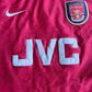 Arsenal FC Nike Premier 1996-1997 Home Football Shirt JVC Red White Size L