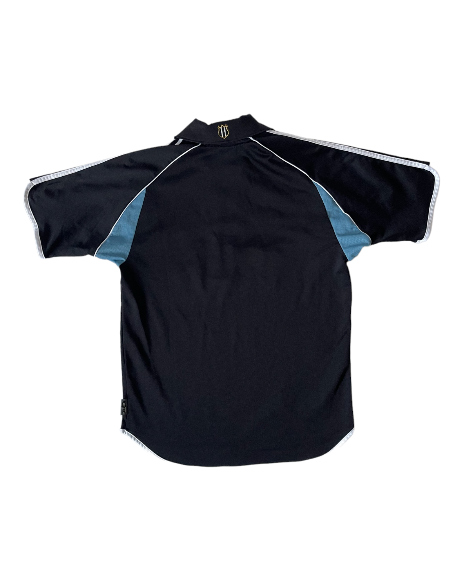 Newcastle United Adidas 2000-2001 Away Football Shirt Black NTL Size M Made in UK
