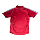 Liverpool FC Adidas Teamgeist 2006 2007 2008 Away Football Shirt Size L Carlsberg Red