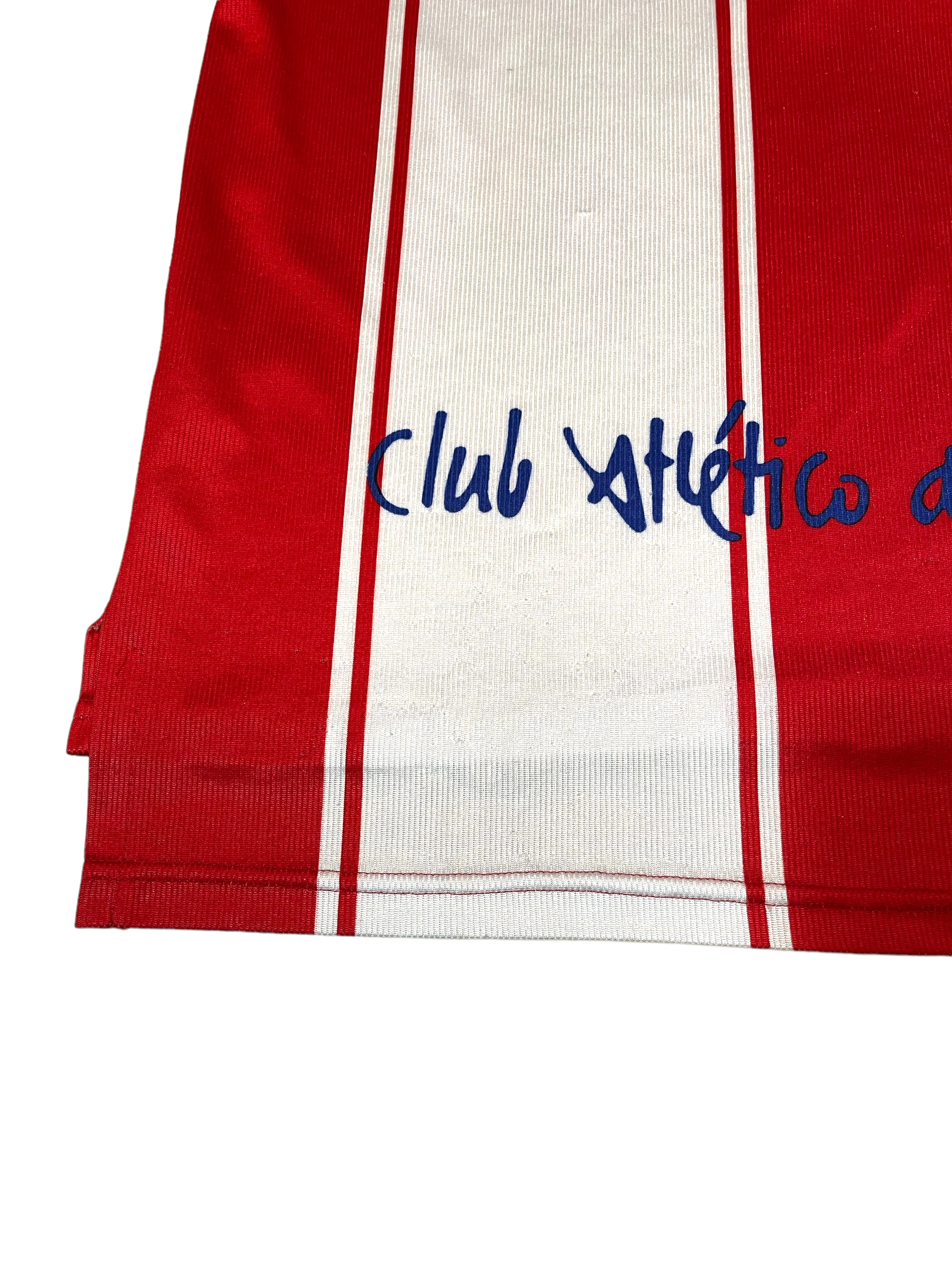 Vintage Atletico Madrid Reebok 1999 - 2000 Home Football Shirt Red White Size L