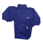 Vintage Nike Andre Agassi Tennis Shirt 90's Size S Dri F.I.T. Blue