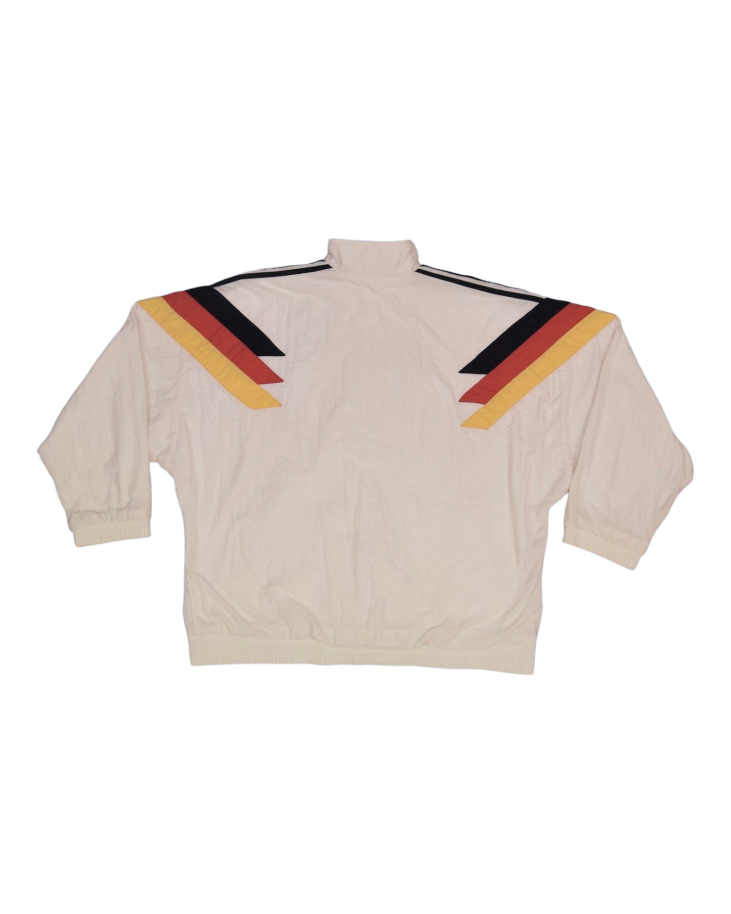 Vintage Germany Deutschland Adidas 1989-1991 Jacket Size L White Yellow Red Black