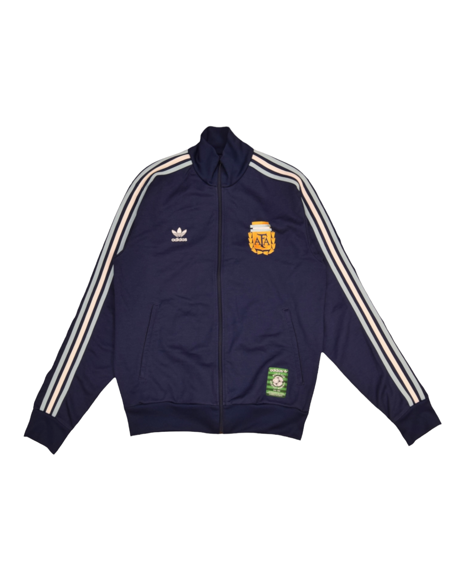 Adidas Originals Diego Maradona Hand Of God World Cup Greatest Moments 1950 - 1990 Jacket Track Top Size L Blue
