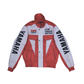 Vintage Yamaha Racing Sports Team Jacket Made in Japan Size M Red White