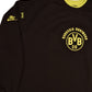 Vintage 90's BVB Borussia Dortmund Nike Premier Sweatshirt Size XL Black Neon Yellow