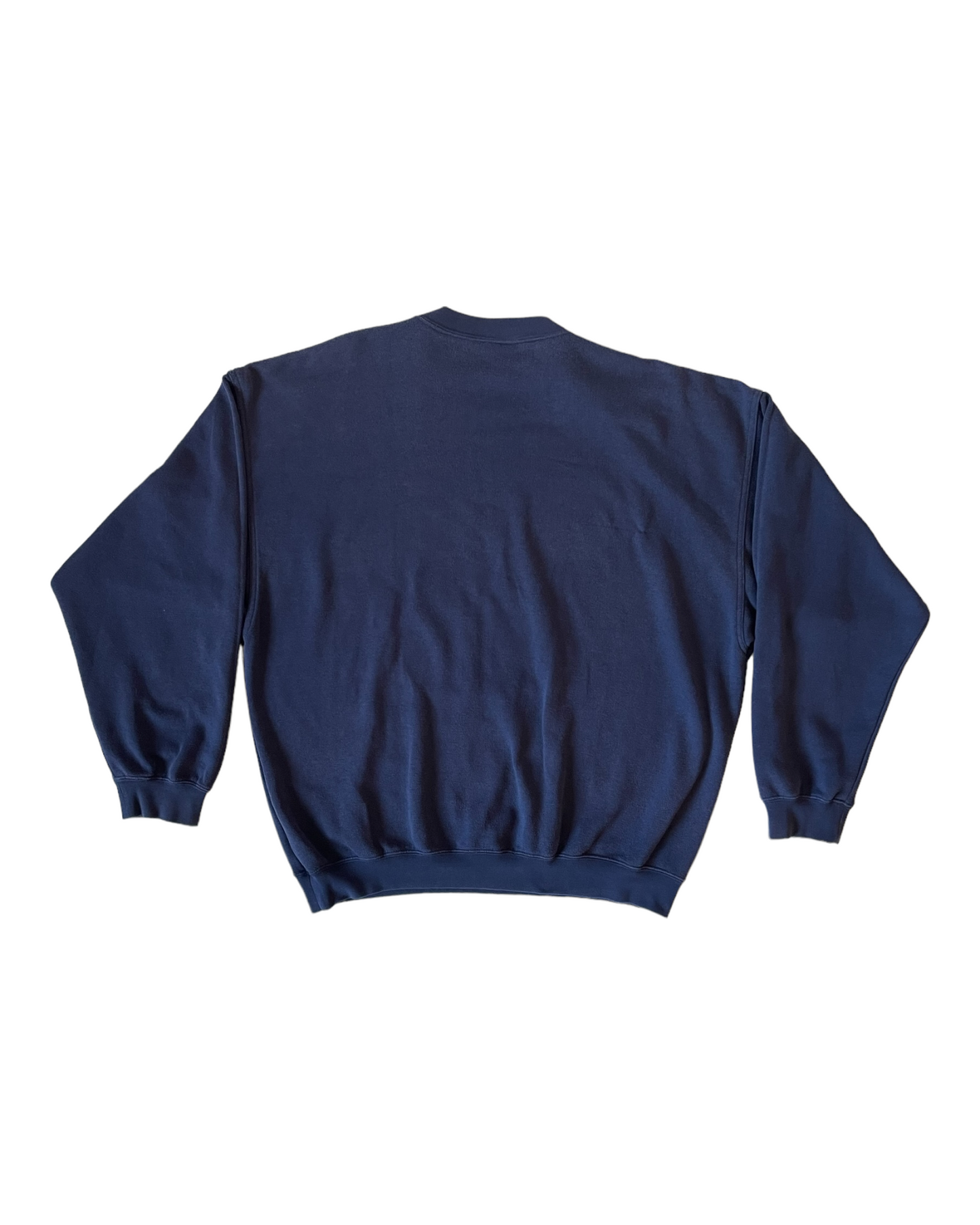 Vintage 90's Adidas Trefoil Sweatshirt Crew Neck Size L-XL Blue