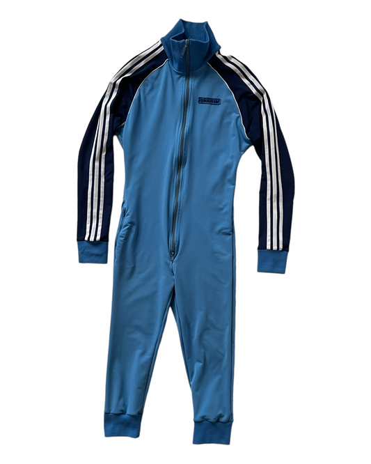 Vintage 70's Adidas Jumpsuit Overall Size S Blue