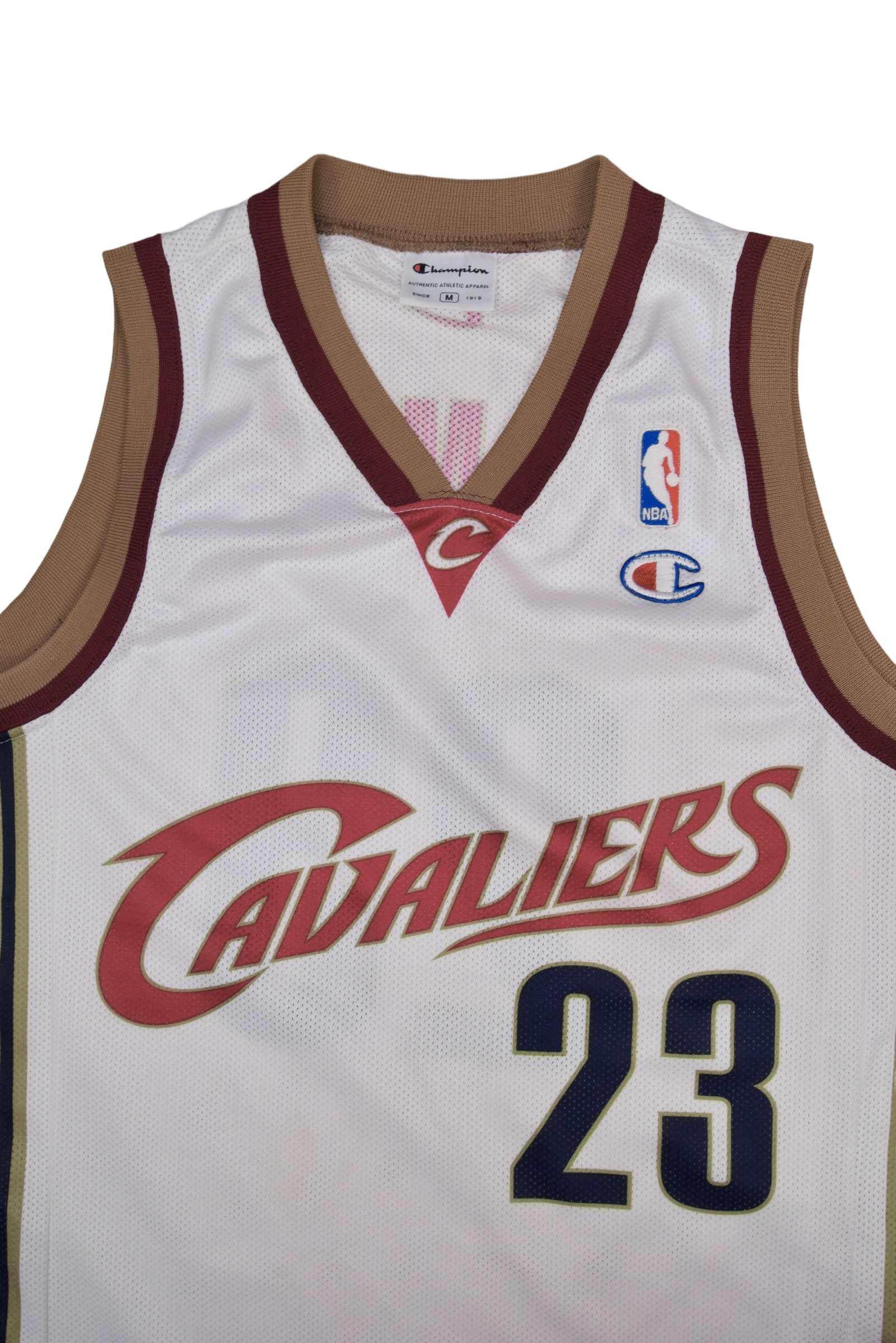 Cleveland Cavaliers James LeBron Champion 2003 - 2010 Home Basketball Jersey #23 NBA Basketball Size M
