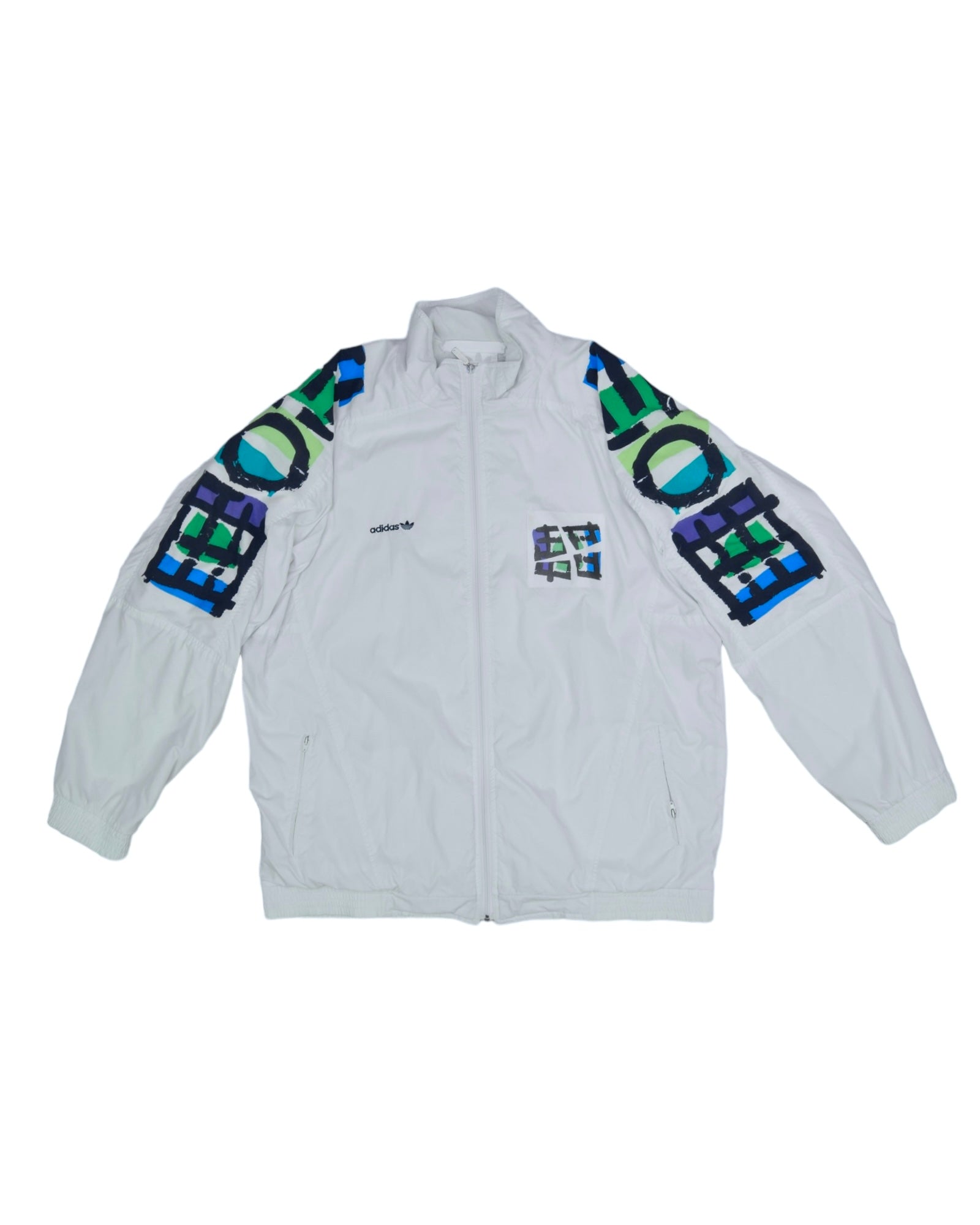 Vintage 80's Adidas Stefan Edberg Jacket Size L-XL Made in Yugoslavia