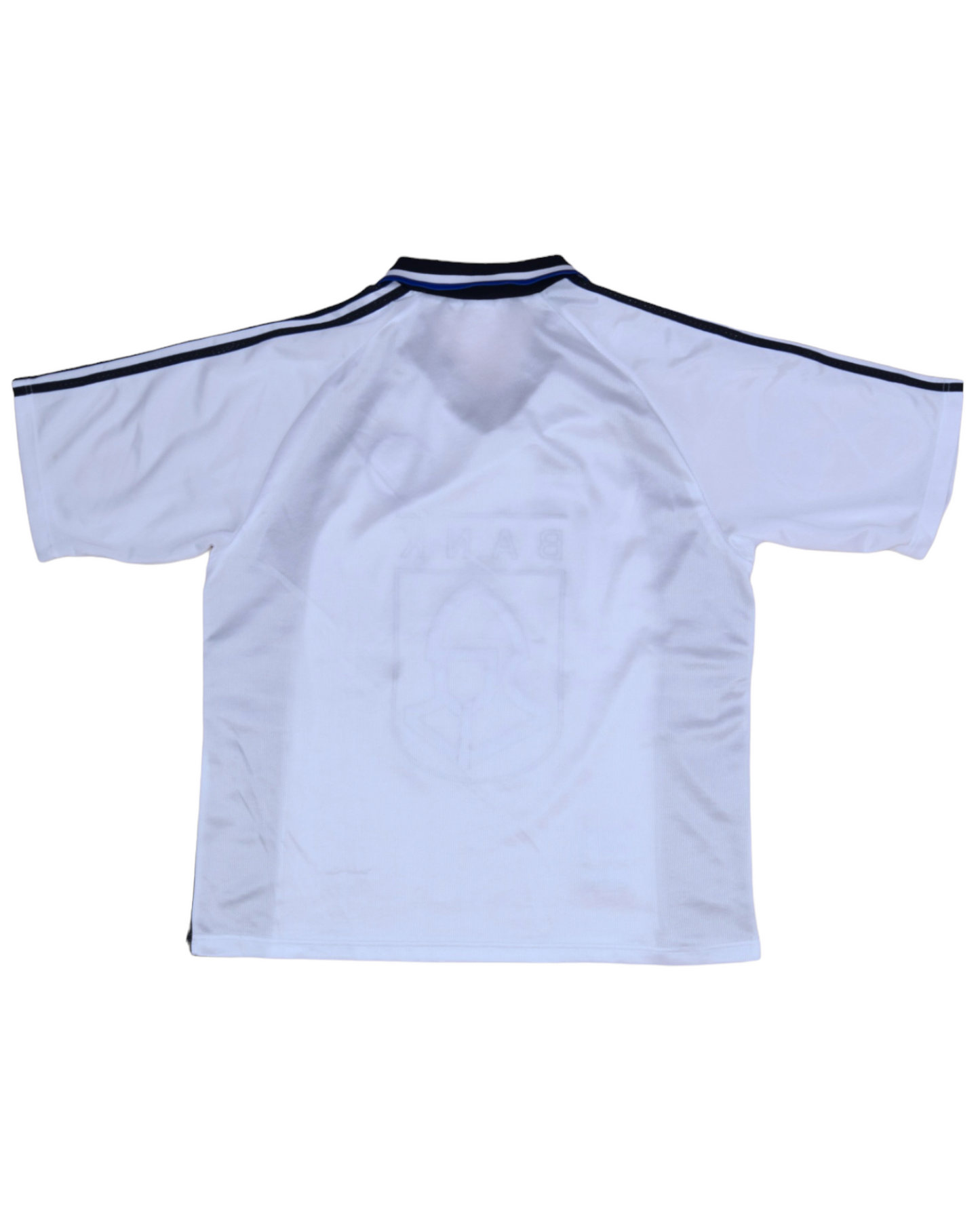 Vintage Club Brugge KV Adidas 1998-1999 Away Football Shirt Size L Made in UK White