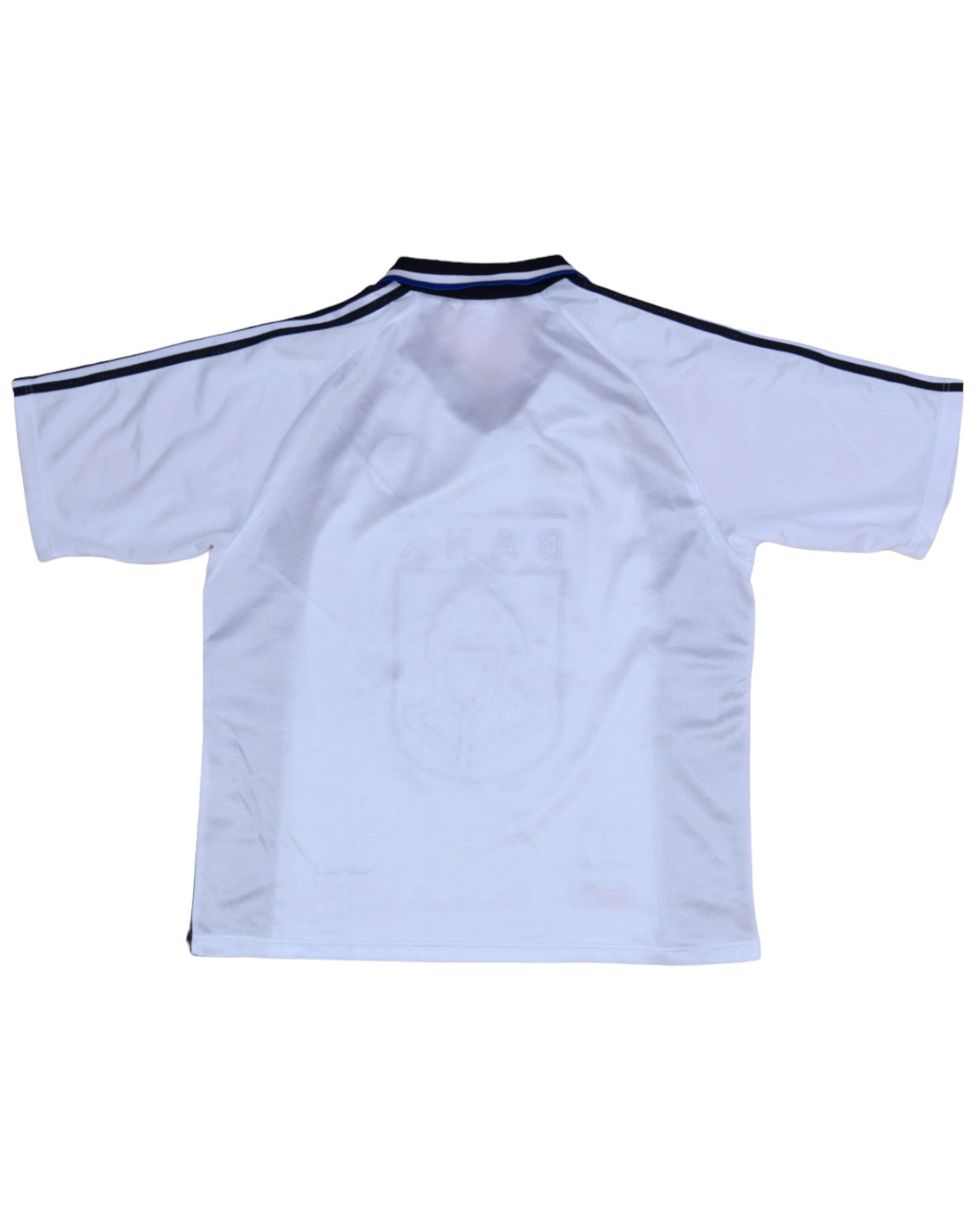 Vintage Club Brugge KV Adidas 1998-1999 Away Football Shirt Size L Made in UK White