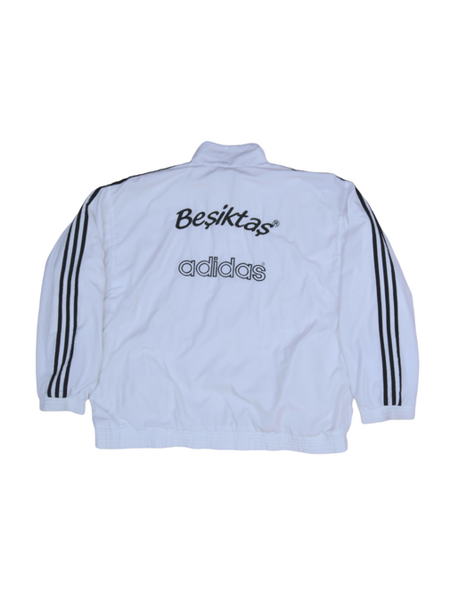 Vintage Besiktas Adidas 1995-1996 Jacket White Size 9 XL