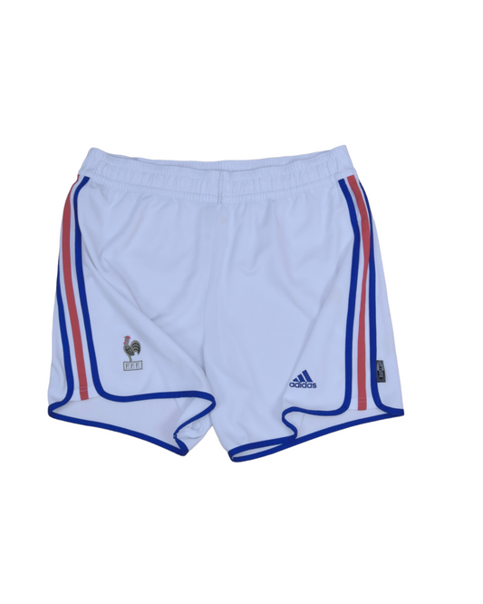 France Adidas Away Football Shorts Euro 2000 '00-'01 Size L White