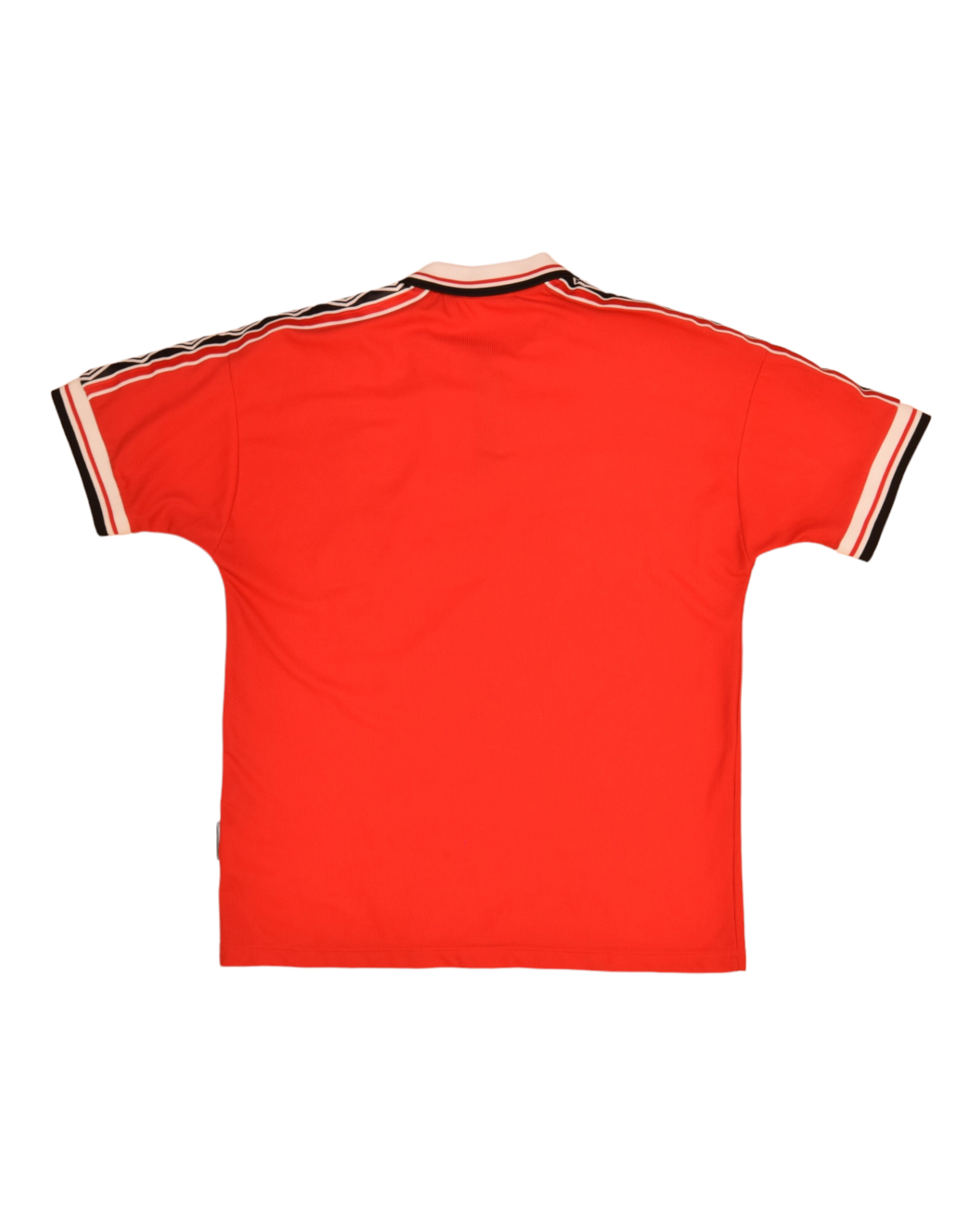 Vintage Manchester United Umbro 1998 1999 2000 Home Football Shirt Red Sharp Vape Tech Size L