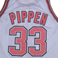 Scottie Pippen Chicago Bulls 1995 - 1998 Champion Basketball Home Jersey NBA White Size 44 Large