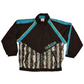 Vintage 90's Adidas Jacket Shell Size L Black Blue  Charcoal Grey Size L XL XXL