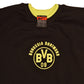Vintage 90's BVB Borussia Dortmund Nike Premier Sweatshirt Size XL Black Neon Yellow