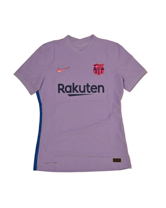 Authentic New Barcelona Nike Player's Edition / Issue 2021 - 2022 Away Football Shirt Deadstock BN Rakuten Size L Purple Pulse DRI FIT ADV
