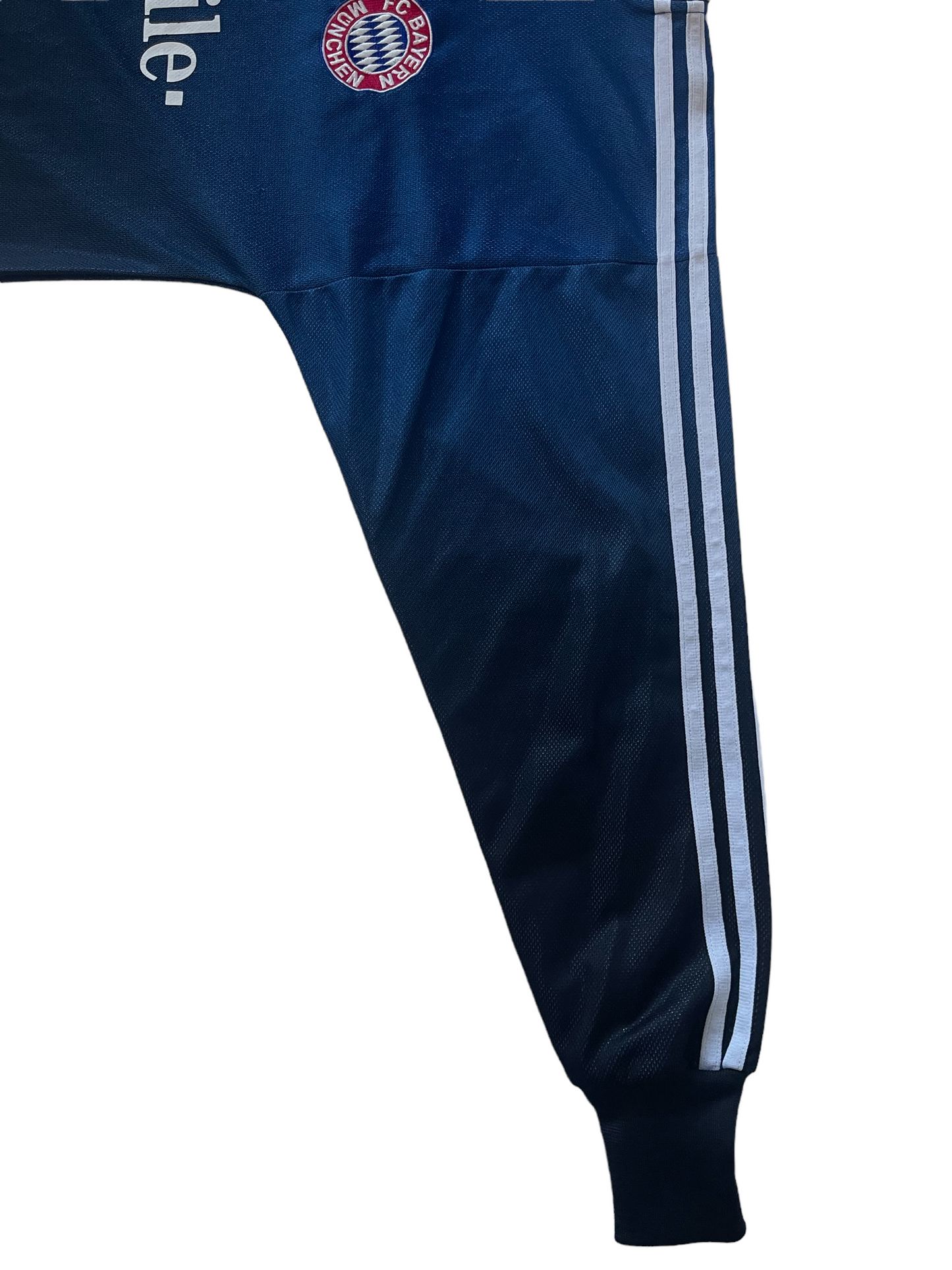 Oliver Kahn Bayern München 2002 - 2003 Adidas No 1 Goalkeeping ClimaLite T-Mobile Blue Black