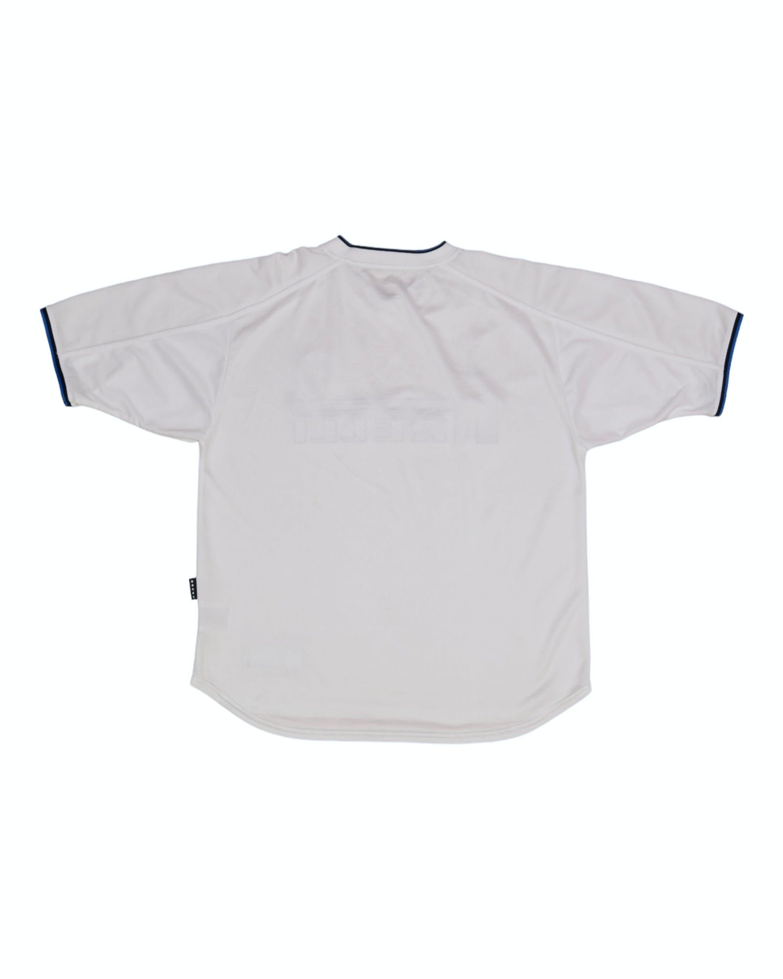 Inter Internazionale Milano Milan Nike 1999 - 2000 Away Football Shirt White Pirelli Size M Made in UK