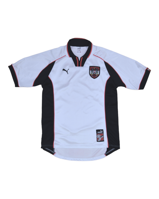 Austria Puma 1998 - 1999 Home Football Shirt White Size M