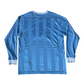 Manchester City Reebok 2003 - 2004 Home Football Shirt Size M Blue First Advice Long Sleeve