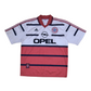 Vintage Bayern München Munich Adidas 1998-1999 Football Shirt Size L Opel Red White