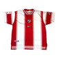 Vintage Atletico Madrid Reebok 1999 - 2000 Home Football Shirt Red White Size L