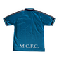 Vintage Manchester City MCFC Kappa 1997-1999 Home Football Shirt Made in UK Brother Blue