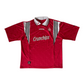 Kaiserslautern FCK Adidas 1996 - 1997 - 1998 Home Football Shirt Red White Black Size XL-XXL Crunchips