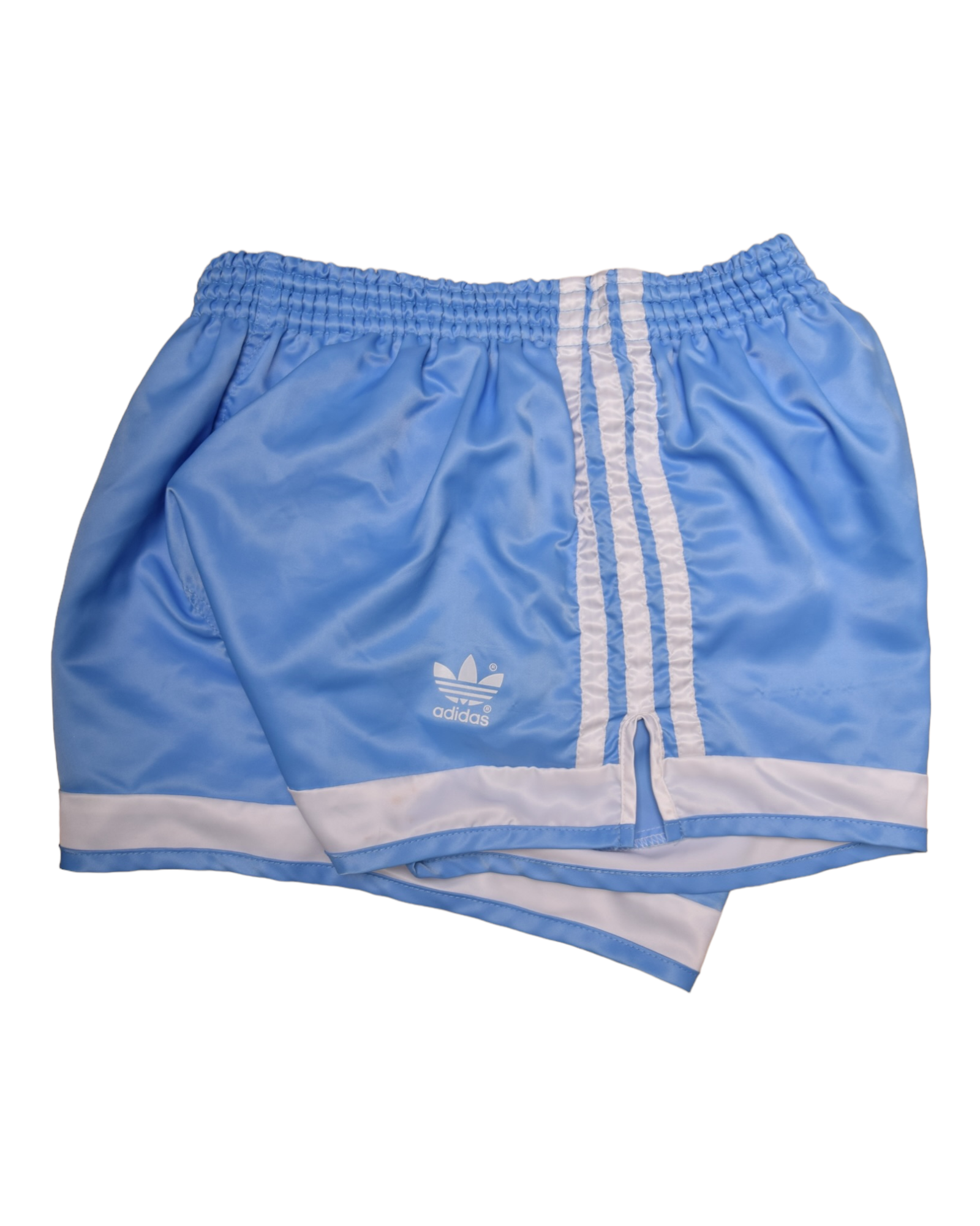 Vintage 80's Adidas Festival Shorts Blue Made in West Germany 