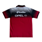 Vintage AC Milan Lotto 1995-1996 Training Shirt / Jersey Opel Red White Black Size XL