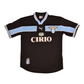 SS Lazio Roma 1998 1999 Puma Away Football Shirt Size M Cirio Black