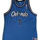 Orlando Magic Penny Hardaway Champion 1995-1998 Away Basket Jersey NBA #1 Size 48  / XL Blue