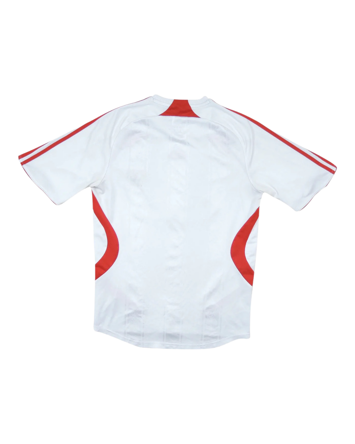 Liverpool FC Adidas 2007 - 2008 Away Football Shirt Size M Carlsberg White Climacool