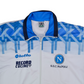 Vintage SSC Napoli Lotto Calcio Italia 1994 1995 1996 Jacket Record Cucine White Blue Size M