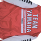 Vintage Yamaha Racing Sports Team Jacket Made in Japan Size M Red White