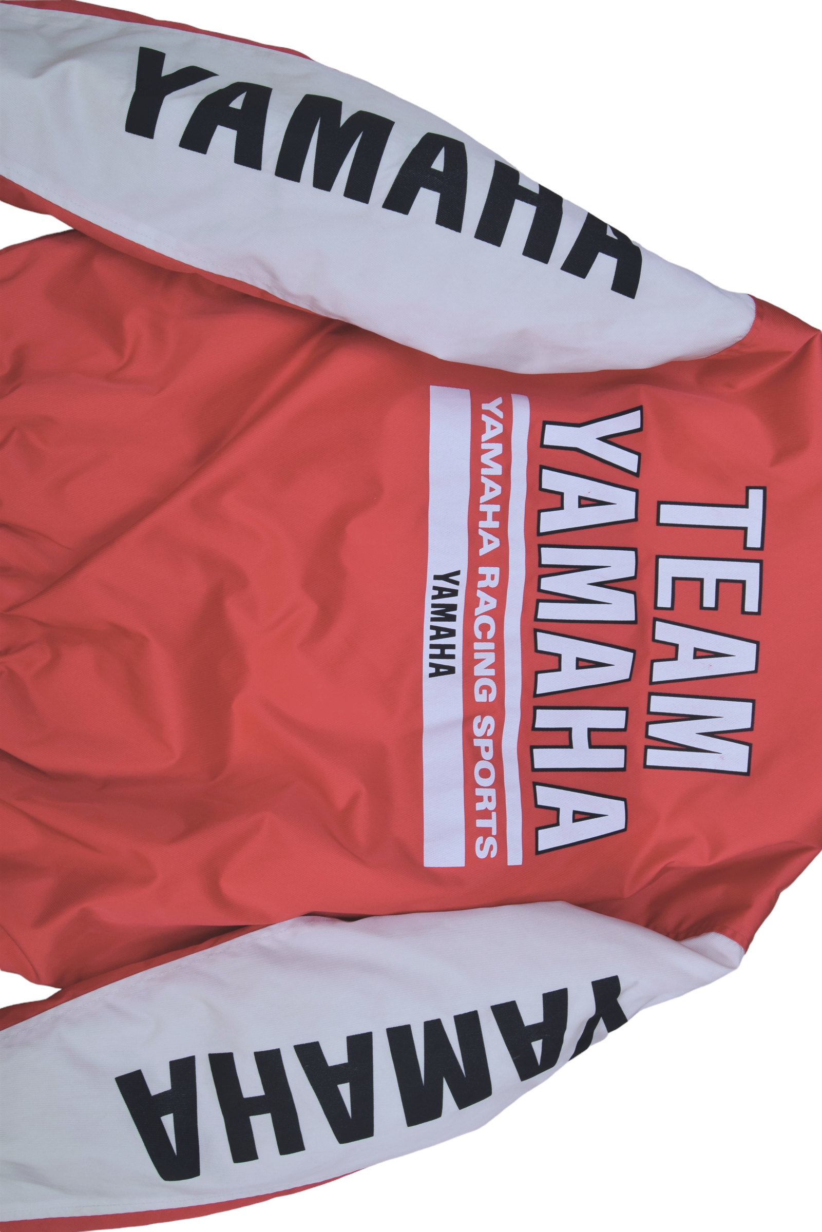 Vintage Yamaha Racing Sports Team Jacket Made in Japan Size M Red White